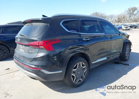 2021 Hyundai Santa Fe Calligraphy z USA, uszkodzony, nr VIN 5NMS5DALXMH329837